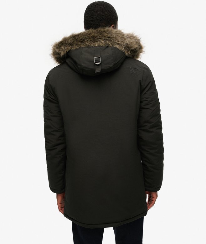 Everest Hooded Faux Fur Parka Coat - Bild 5
