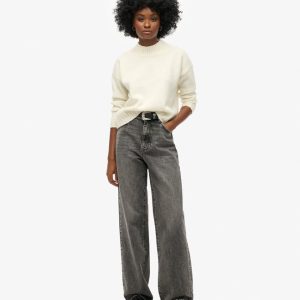 Jeans i Organic Cotton med vida ben