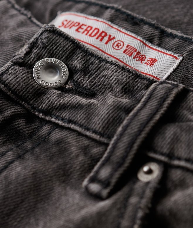 Jeans i Organic Cotton med vida ben - Bild 5