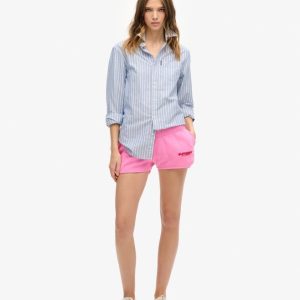Racershorts med sportklädeslogotyp