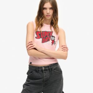 Retro-dekorerad slim fit-väst