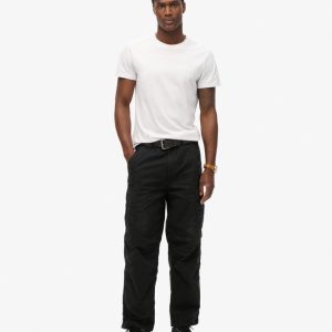 Vintage-cargobyxor i Organic Cotton