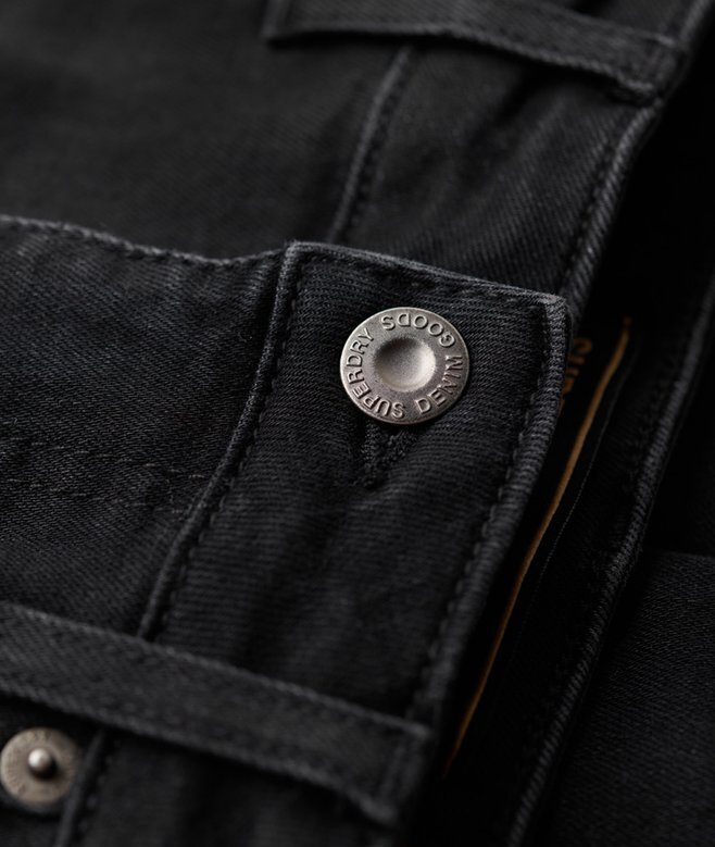 Vintage-skinnyjeans i Organic Cotton med medelhög midja - Bild 5