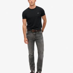 Vintage Slim Straight-Jeans i Organic Cotton